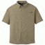 Outdoor Research Astroman Short Sleeve Sun Shirt, Men's, Cafe, S, 242849-cafe-S