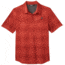 Outdoor Research Astroman Short Sleeve Sun Shirt - Men's, Mars Plaid, Medium, 2822781992007