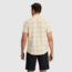 Outdoor Research Astroman Short Sleeve Sun Shirt - Mens, Oyster Plaid, M, 2822782709007