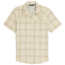 Outdoor Research Astroman Short Sleeve Sun Shirt - Mens, Oyster Plaid, M, 2822782709007