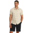 Outdoor Research Astroman Short Sleeve Sun Shirt - Men's, Oyster Plaid, M, 2822782709007