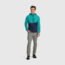Outdoor Research Astroman Sun Hoodie - Mens, Tropical/Naval Blue, XL, 2822822351009
