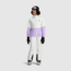 Outdoor Research Carbide Jacket - Womens, Snow/Lavender, Large, 2775812558008