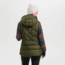 Outdoor Research Coldfront Hooded Down Vest - Womens, Loden, Extra Small, 2832001943005