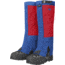 Outdoor Research Crocodile Gaiters - Men's, Hot Sauce/Azure, Large, 2431181830008