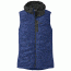 Outdoor Research Deviator Hooded Vest, Men's, Baltic/Charcoal, XL, 253965-baltic/charcoal-XL