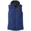 Outdoor Research Deviator Hooded Vest, Mens, Baltic/Charcoal, S, 253965-baltic/charcoal-S