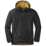 Outdoor Research Down Baja Pullover - Mens, Black/Honey, Medium, 2680891341007