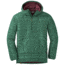 Outdoor Research Down Baja Pullover - Mens, Hemlock/Zin, Medium, 2680891366007