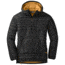 Outdoor Research Down Baja Pullover - Women's, Black/Honey, XL, 2684991341009