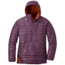 Outdoor Research Down Baja Pullover - Womens, Pacific Plum/Burnt Orange, XL, 2684991368009