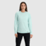 Outdoor Research Echo Long Sleeve Tee - Womens, Calcite, Large, 2876572446008