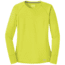 Outdoor Research Echo Long Sleeve Tee - Womens, Chartreuse, 2XS, 2694721430004