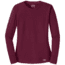 Outdoor Research Echo Long Sleeve Tee - Womens, Garnet, Large, 2694721295008