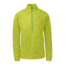Outdoor Research Echo Long Sleeve Zip Tee - Men's-Lemongrass/Flash-Medium