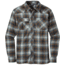 Outdoor Research Feedback Flannel Shirt - Men's-Night/Saddle-Large