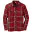 Outdoor Research Feedback Flannel Shirt - Mens, Firebrick Plaid, XXL, 2428621403010