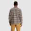 Outdoor Research Feedback Flannel Twill Shirt - Mens, Flint Plaid, 2XL, 3005132110010