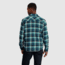 Outdoor Research Feedback Flannel Twill Shirt - Mens, Harbor Plaid, Small, 3005132608006