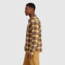 Outdoor Research Feedback Flannel Twill Shirt - Mens, Hickory Plaid, 3XL, 3005132607011