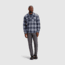 Outdoor Research Feedback Flannel Twill Shirt - Mens, Slate Plaid, 3XL, 3005131521011