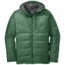 Outdoor Research Floodlight Down Jacket - Mens, Jungle/Charcoal, Small, 2448051354006