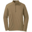 Outdoor Research Foundation Long Sleeve Zip Top - Mens, Coyote, Small, 2643550014006