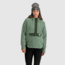 Outdoor Research Grayland Fleece Pullover Hoodie - Womens, Balsam/Verde, 2XL, 3005322506010