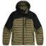 Outdoor Research Helium Down Hoodie Jacket - Mens, Ranger Green/Black, M, 2775722779007
