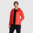 Outdoor Research Helium Down Hoodie Jacket - Womens, Sunrise, S, 2775912760006