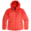 Outdoor Research Helium Down Hoodie Jacket - Womens, Sunrise, S, 2775912760006