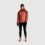 Outdoor Research Helium Down Hoodie - Womens, Cinnamon/Brick, Extra Small, 2775912528005
