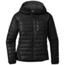 Outdoor Research Helium Down Hoodie - Womens, Solid Black, Extra Small, 2775911677-XS