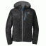 Outdoor Research Helium II Jacket, Black/Hydro, XXL, 242969-black/hydro-XXL