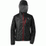 Outdoor Research Helium II Jacket - Womens, Black/Flame, Extra Small