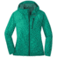 Outdoor Research Helium Rain Jacket - Women's, Jade, Small, 2753880715006