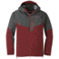 Outdoor Research Hemispheres Jacket - Men's, Firebrick/Storm, Large, 2680731416008