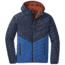Outdoor Research Illuminate Down Hoody - Men's, Naval Blue/Cobalt, Extra Large, 2680871331009