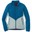 Outdoor Research Illuminate Down Jacket - Women's, Celestial Blue/Waterfall, Small, 2681091598006