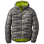 Outdoor Research Incandescent Hoody - Mens-Pewter/Lemongrass-Medium