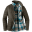 Outdoor Research Kalaloch Reversible Shirt Jac - Womens, Peacock Plaid, XS, 2681341414005