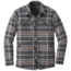 Outdoor Research Kalaloch Reversible Shirt Jacket - Mens, Storm Plaid, Small, 2681131398006