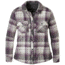 Outdoor Research Kalaloch Reversible Shirt Jacket - Women's, Pacific Plum Plaid, Medium, 2681341415007