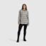 Outdoor Research Kulshan Flannel Shirt - Womens, Bone, Small, 3001110003006