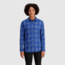 Outdoor Research Kulshan Flannel Shirt - Womens, Topaz, Extra Large, 3001112452009