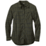 Outdoor Research Kulshan Flannel Tunic - Womens, Forest, Extra Small, 2714910600005