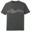 Outdoor Research Mountain Stripe Tee, Men's, Charcoal, M, 265930-charcoal-M