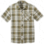 Outdoor Research Pale Ale Short Sleeve Shirt - Men's, Seaweed Large Plaid, Small, 2646121519006