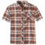 Outdoor Research Pale Ale Short Sleeve Shirt - Men's, Washed Peacock Large Plaid, Large, 2646121554008