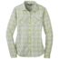 Outdoor Research Passage Long Sleeve Shirt - Womens, Alloy Plaid, Extra Small, 2692631499005